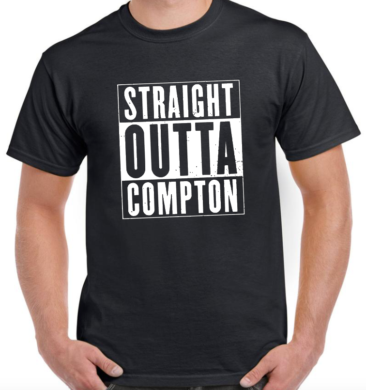 T-shirt  STRAIGHT OUTTA COMPTON