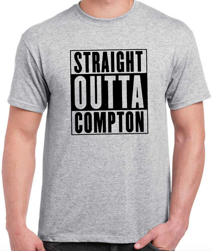 T-shirt  STRAIGHT OUTTA COMPTON