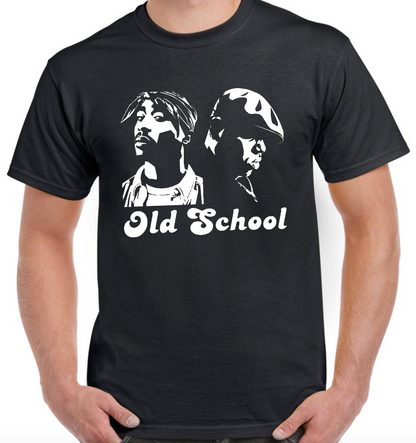 T-shirt TUPAC and BIGGIE, OLD SCHOOL