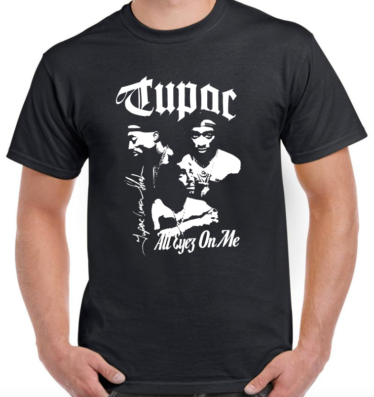 T-shirt TUPAC SHAKUR, ALL EYES ON ME