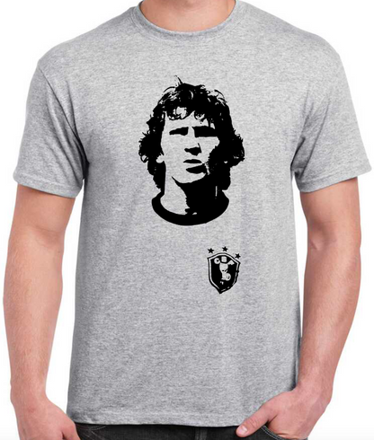 T-shirt avec ZICO, EQUIPE DU BRÉSIL DE FOOTBALL