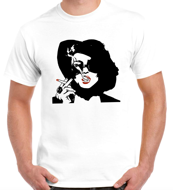 T-shirt with MARLA SINGER in FIGHT CLUB