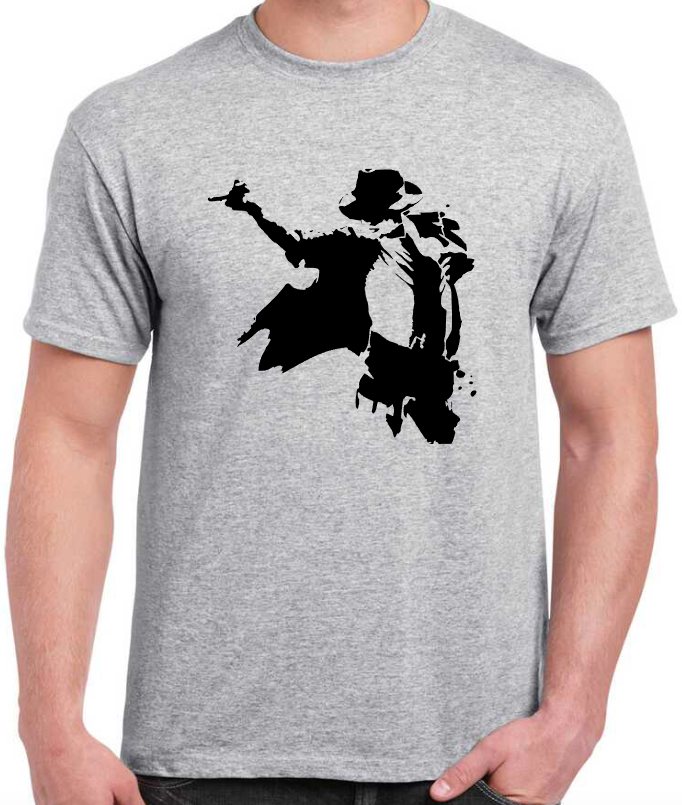 T-shirt with MICHAEL JACKSON