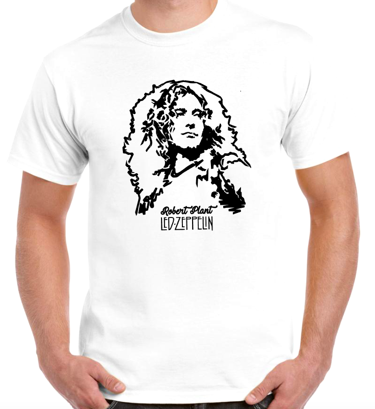 T-shirt with ROBERT PLANT, LED ZEPPLIN