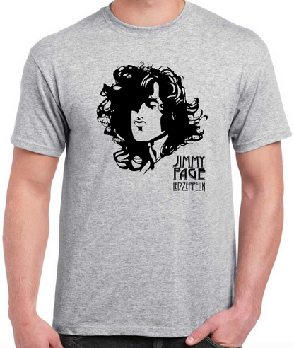 T-shirt with JIMMY PAGE, LED ZEPPLIN