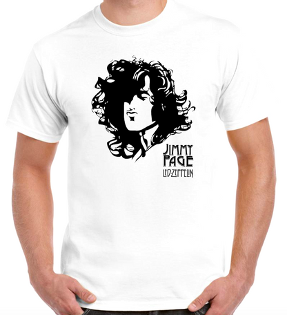 T-shirt with JIMMY PAGE, LED ZEPPLIN