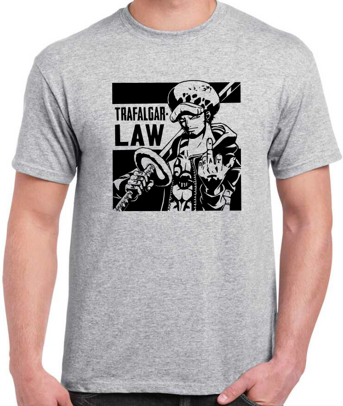 T-shirt with TRAFALGAR LAW, ONE PIECE