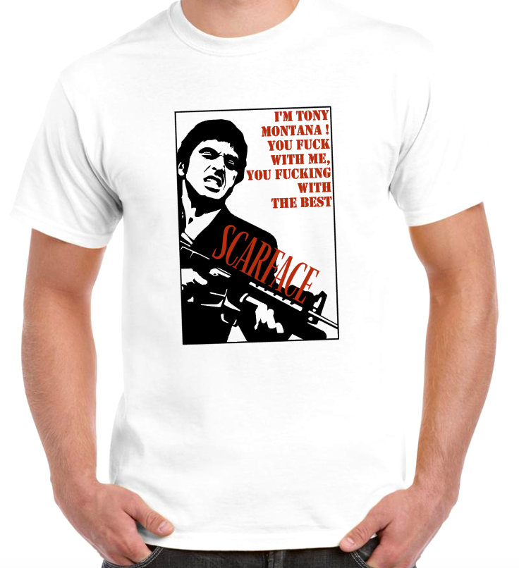 T-shirt TONY MONTANA, SCARFACE