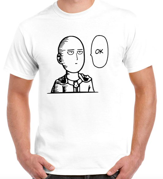 T-shirt with SAITAMA, ONE PUNCH MAN