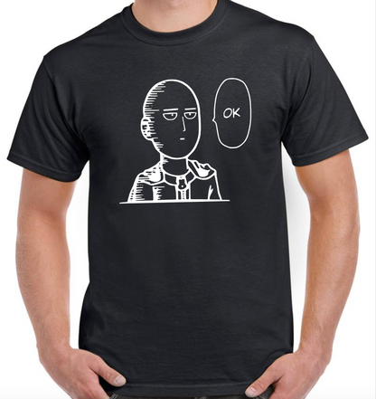 T-shirt with SAITAMA, ONE PUNCH MAN