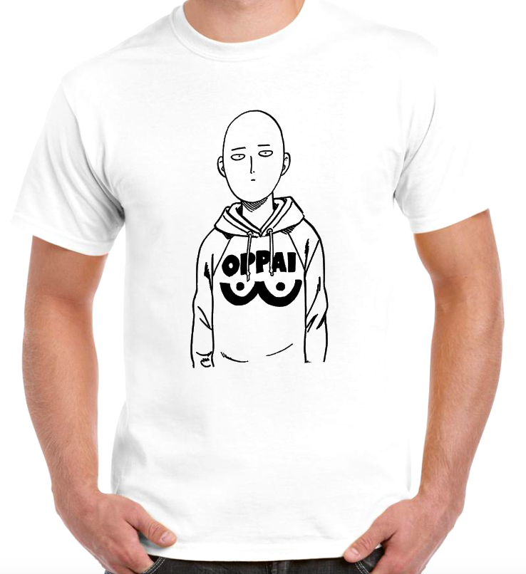 One punch man t shirt online oppai