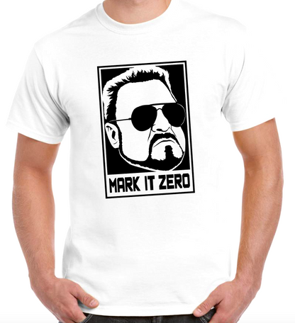 T-shirt  avec WALTER SOBCHAK, THE BIG LEBOWSKI, MARK IT ZERO