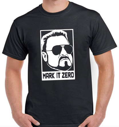 T-shirt  avec WALTER SOBCHAK, THE BIG LEBOWSKI, MARK IT ZERO