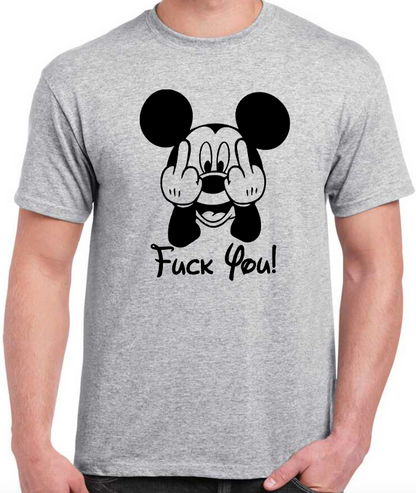 T-shirt avec MICKEY, "FUCK YOU"