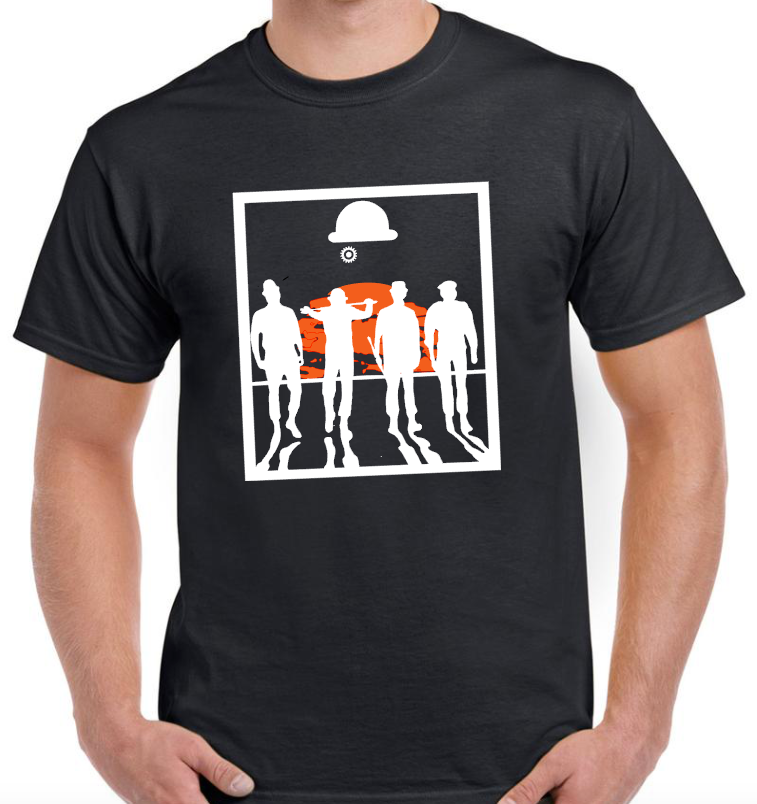 T-shirt avec ORANGE MECANIQUE de STANLEY KUBRICK