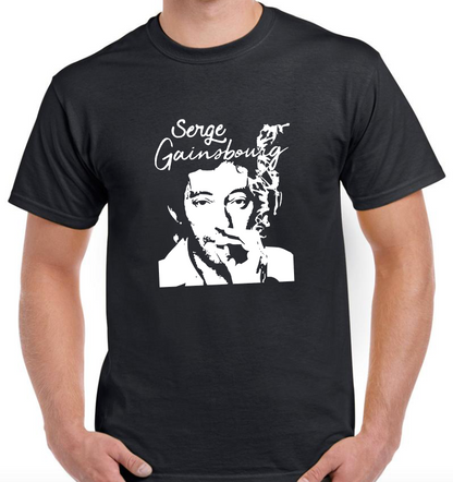 T-shirt with SERGE GAINSBOURG