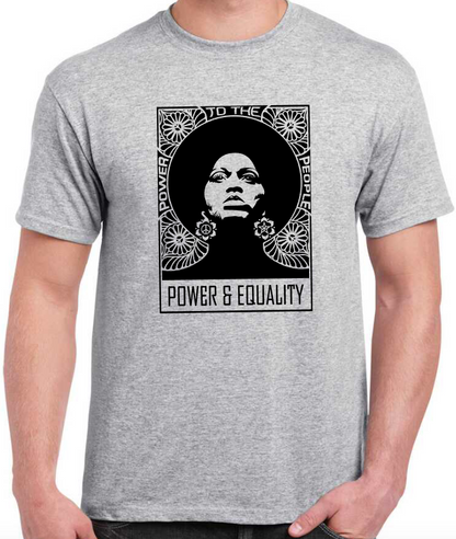 Camiseta POWER & EQUALITY, POWER TO THE PEOPLE