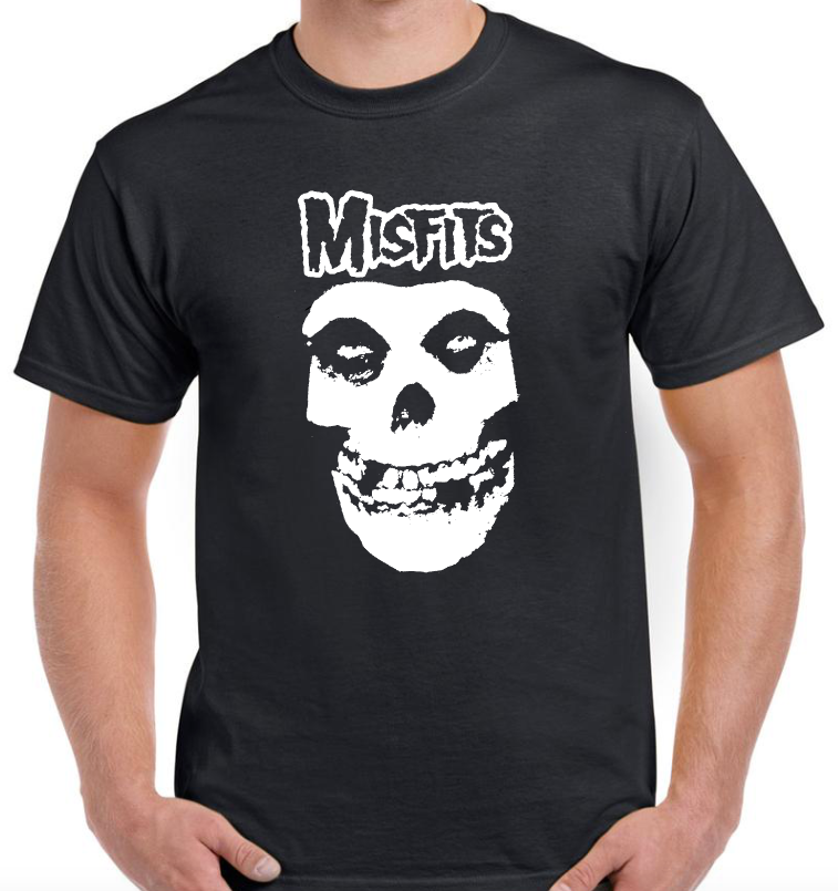 T-shirt with MISFITS