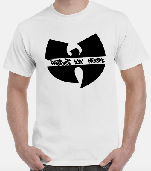 WU-TANG CLAN T-shirt, PROTECT YA NECK