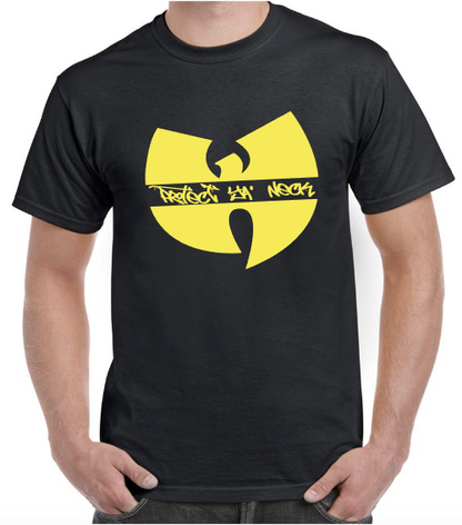 WU-TANG CLAN T-shirt, PROTECT YA NECK