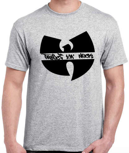 WU-TANG CLAN T-shirt, PROTECT YA NECK