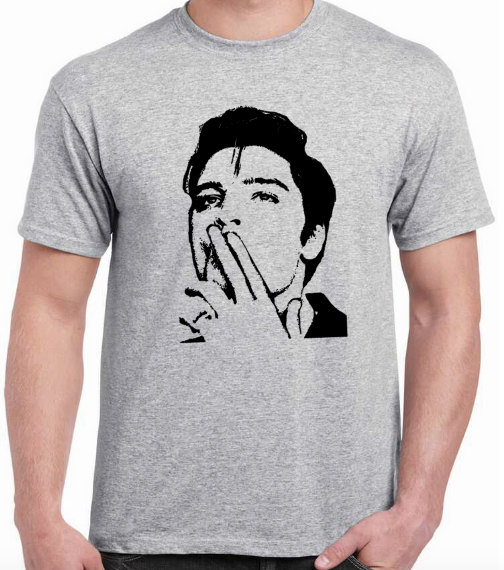 t-shirt the king elvis presley