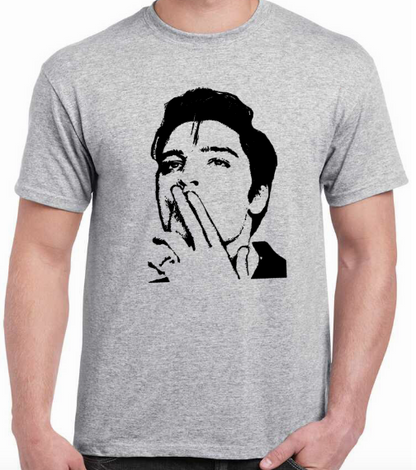 t-shirt the king elvis presley